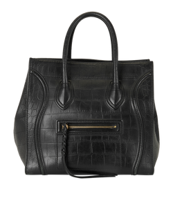 Large Luggage Phantom, Leather, Black, S-CU0192, 1*